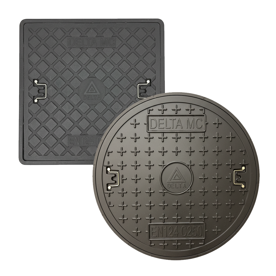 Tapas de Fibra DELTA MC (Para Tránsito Ligero)